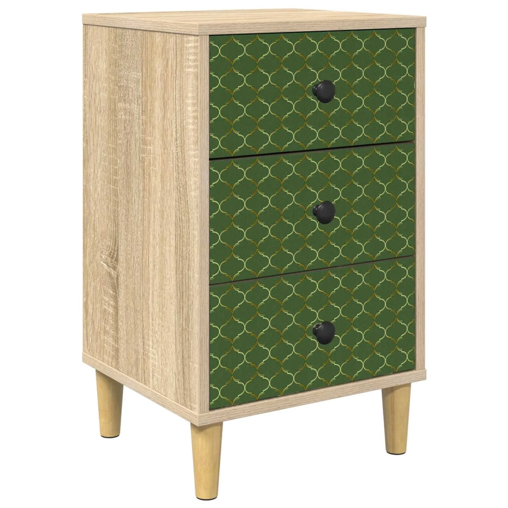 Armadio da Notte GELEEN Rovere Sonoma 36 x 33 x 60 cm 8007273