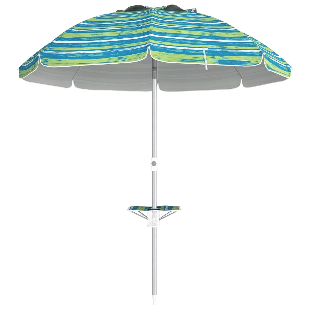 Ombrellone da giardino rotondo inclinabile ¨C Zephmum ¨C Grigio ?190cm
