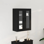 Armadietto a muro Rovere Nero 69,5 x 34 x 90 cm 862170