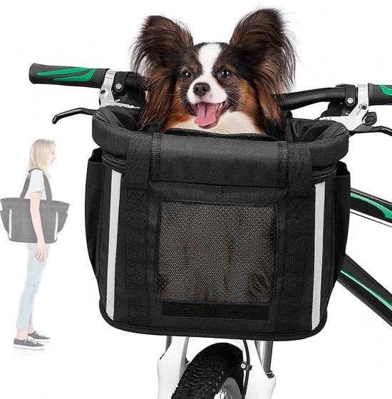 Cestino per Bicicletta - Borsa per Bicicletta - Rattan - Resistente al Tempo - Sostenibile
