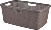 Borsa per Bambini con 6 Comparti - Latta per Picnic per Scuola - Bento Box con Tessuto e Corda in Cotone - Scatola di Cibo con Etichette Alfabetiche (Viola)