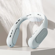 Ventilatore portatile senza lame - Ventilatore USB ricaricabile con protezione rinfrescante per il collo - Flusso d'aria 360° - 3+1 Velocità