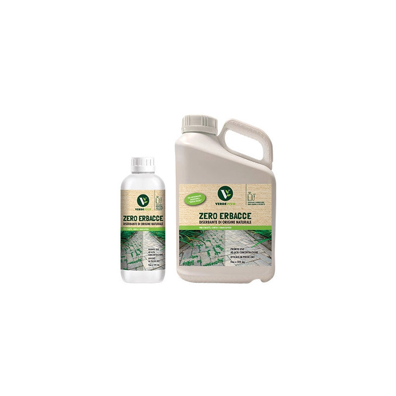 Erbicida naturale Zero Erbacce – 5L – VerdeVivo – Diserbante a base di aceto per grandi superfici