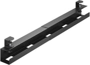 Cable management per ufficio - Assemblaggio facile su tavolo - Viti di chiusura - Lunghezza 800-1000-1200 mm - Larghezza 100 mm - Capacità di carico 5 kg - Guida cavi per uffici