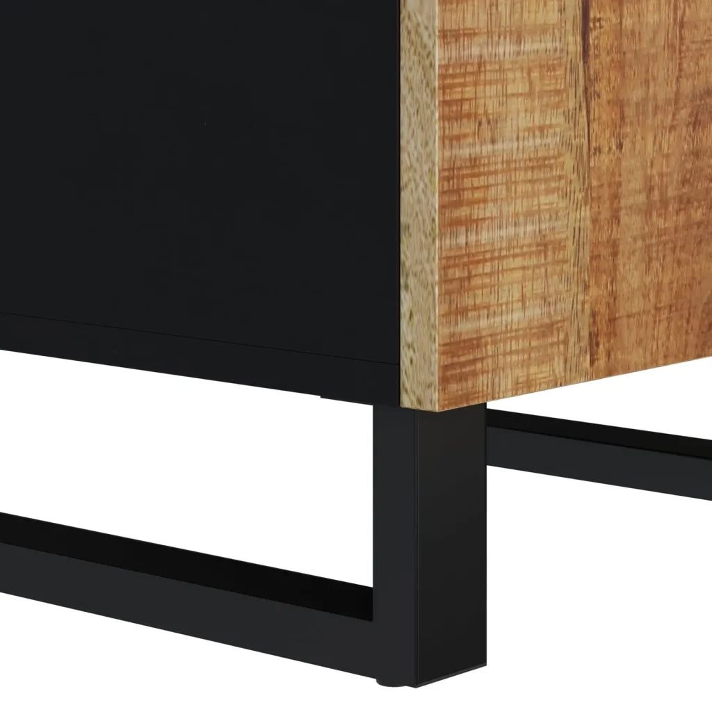 vidaXL Credenza con Anta 40x31x75 cm in Legno Massello di Mango