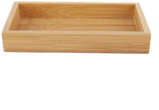Scodella da Servire in Legno - Dimensioni Medie - Antiscivolo - Per Caffè e Cibi - Comodo da Utilizzare - 19,2 cm