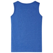 Canotta da Bambino Blu Mélange 92 11659