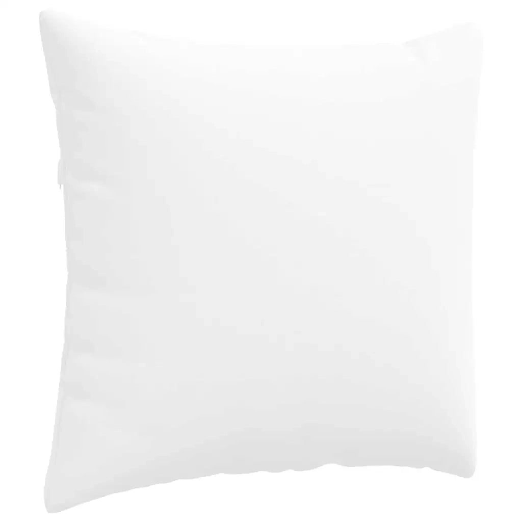 Cuscini da Divano 2 pcs Bianco 50 x 50 cm Tessuto