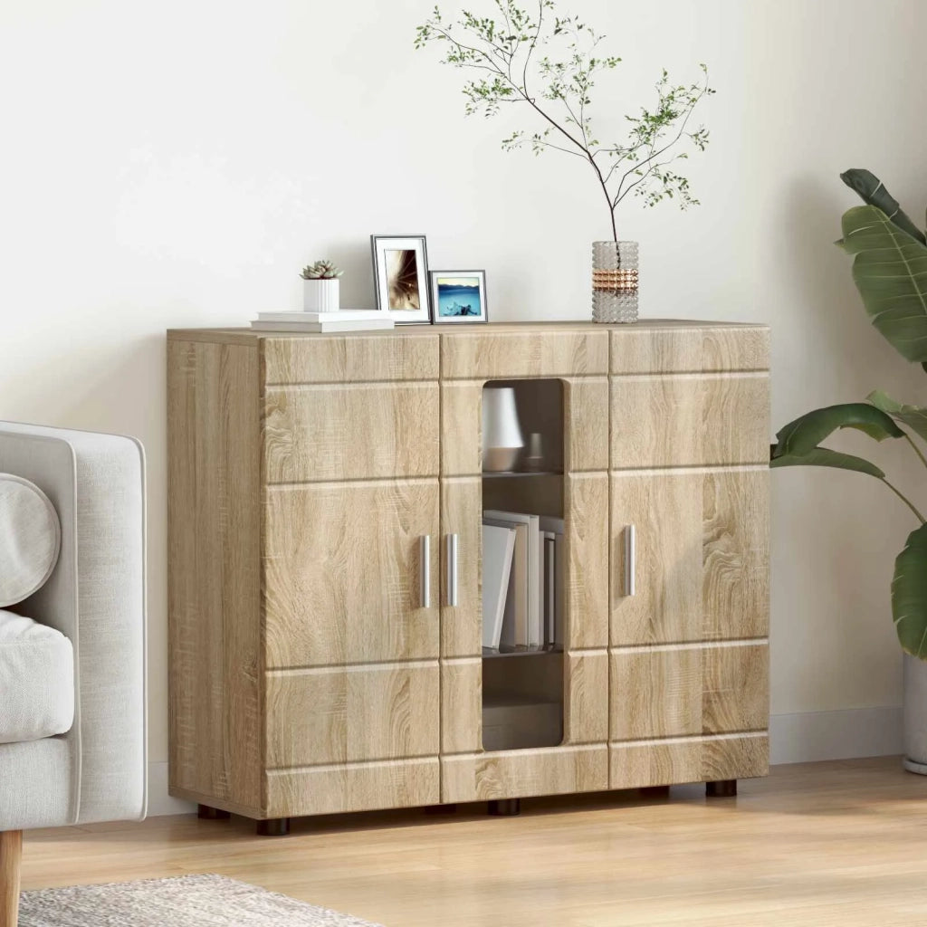 Armadio in Legno Rovere Sonoma 88,5 x 30,5 x 73 cm CFW6572975