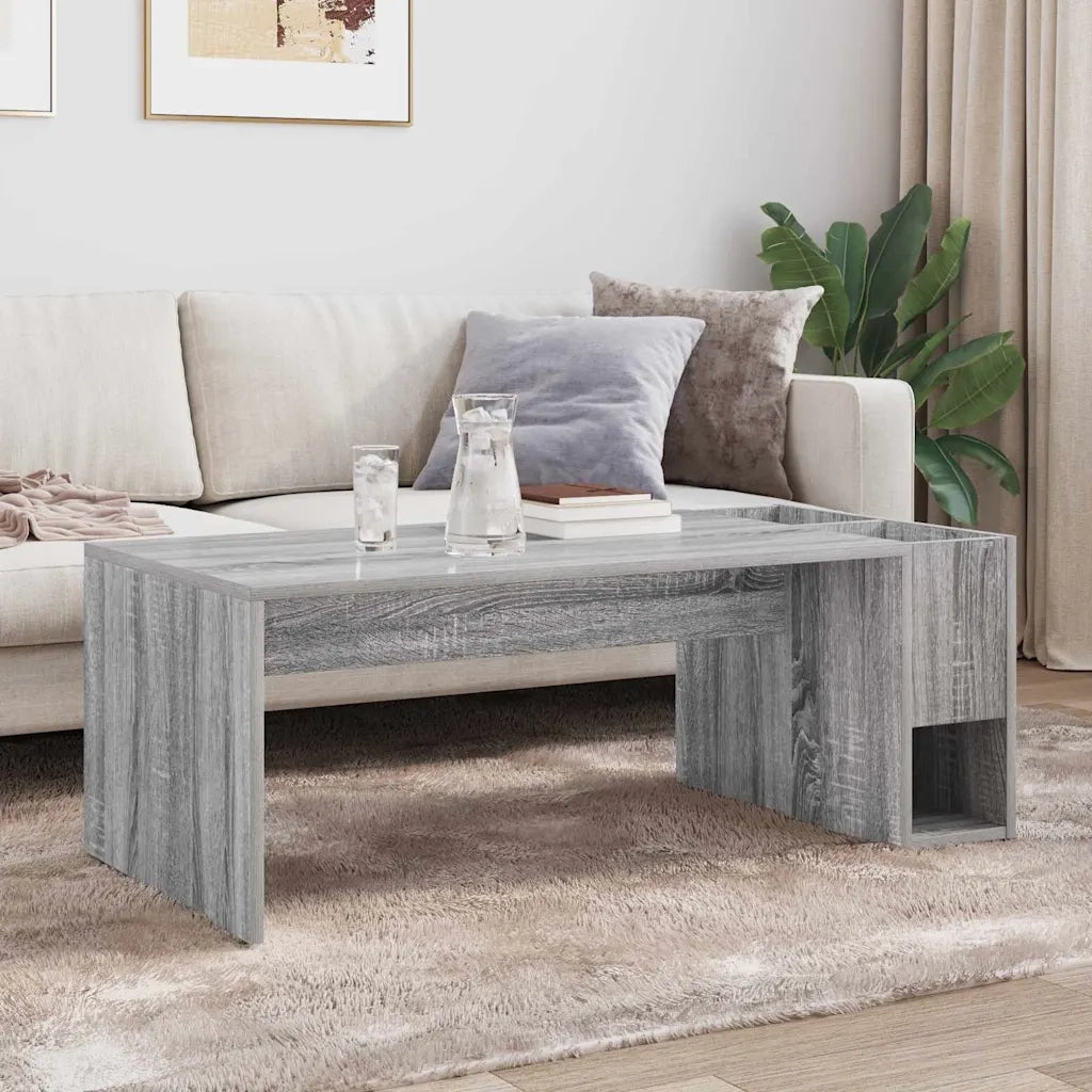 Tavolino da salotto Grigio Sonoma 101,5 x 50 x 37 cm