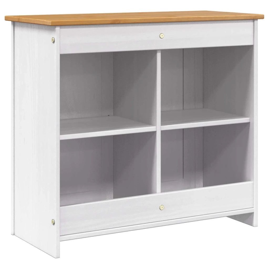 Supporto per Acquario PANAMA Bianco e marrone 81 x 36 x 73 cm 42034040