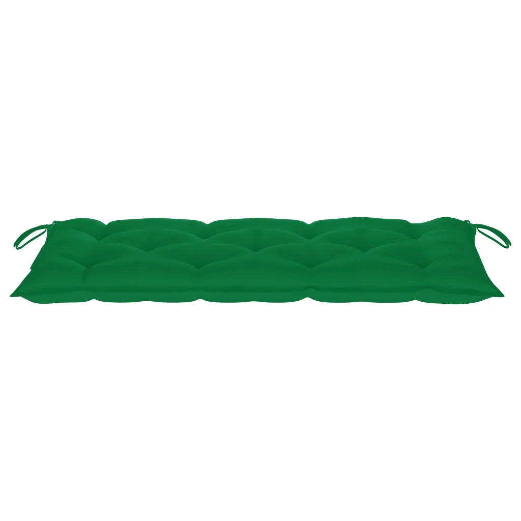 Panca da Giardino con Cuscino 120 cm in Massello di Acacia 3063788