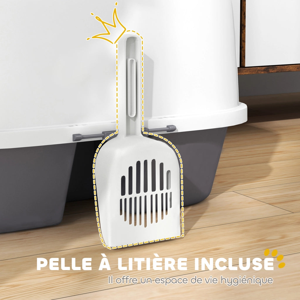 Cassettiera per gatti ¨C Minimal ¨C 50x50x39 crema