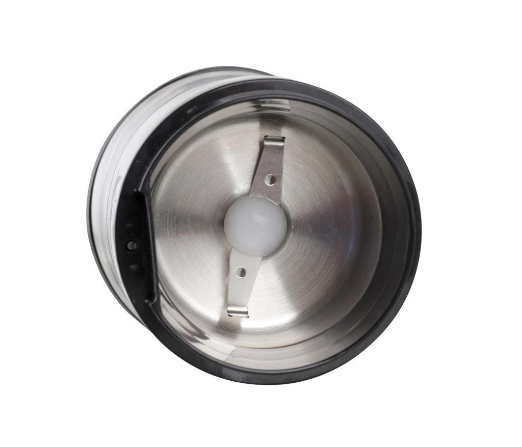 Macinacaffè elettrico per caffè e spezie 150W, capacità 50g lame inox e corpo acciaio con funzione a pressione - Sogo