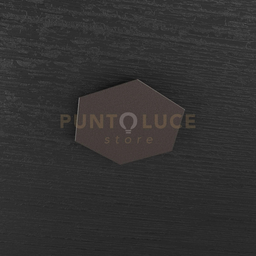 HEXAGON APPLIQUE-PLAFONIERA DECORATIVO MARRONE 1142-1D-MA