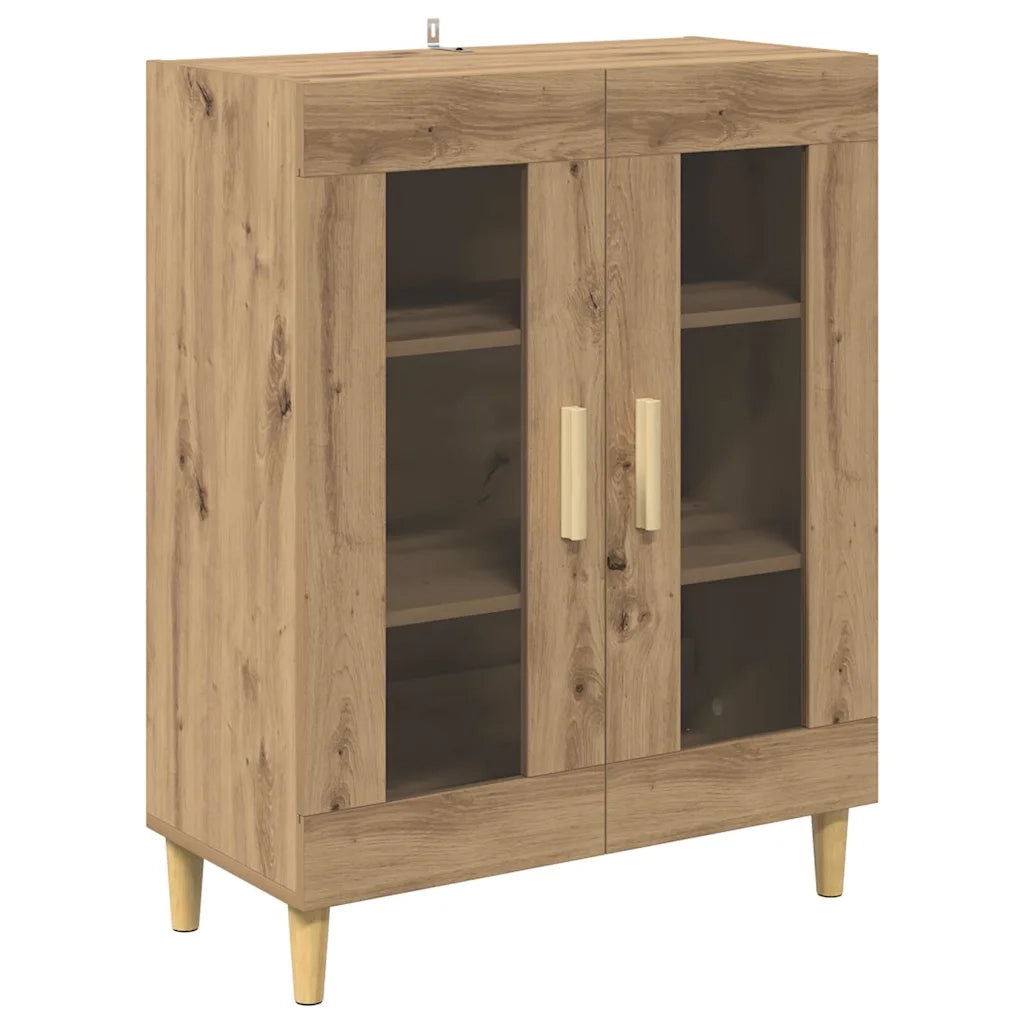 Credenza Rovere artigianale 69,5 x 34 x 90 cm Legno multistrato