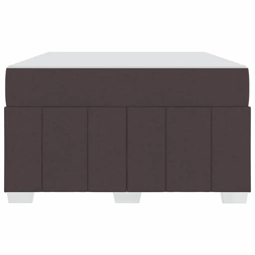 Struttura del letto Marrone Scuro 120 x 200 cm Tessuto 3398282