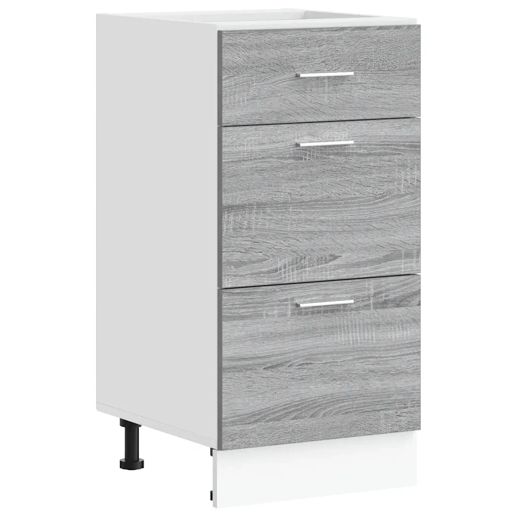 Armadio Inferiore “Lyon” Grigio Sonoma 40x46x81,5 cm 854216