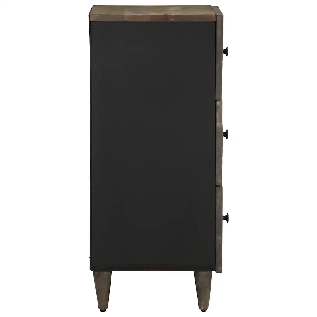 Credenza 40x33x75 cm in Legno Massello di Mango 4017815