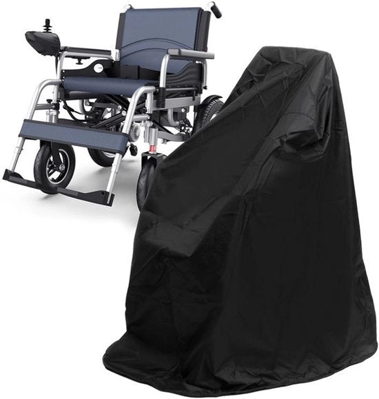 Copertura impermeabile per sedie a rotelle e biciclette per sedie a rotelle - Resistente alla pioggia e al vento - 115 x 65 x 120 cm
