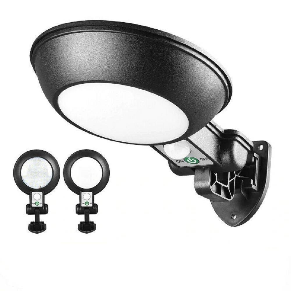 Trade Shop - Applique Faro Lampione Pannello Solare Fotovoltaico Sensore Movimento Jx-166 -