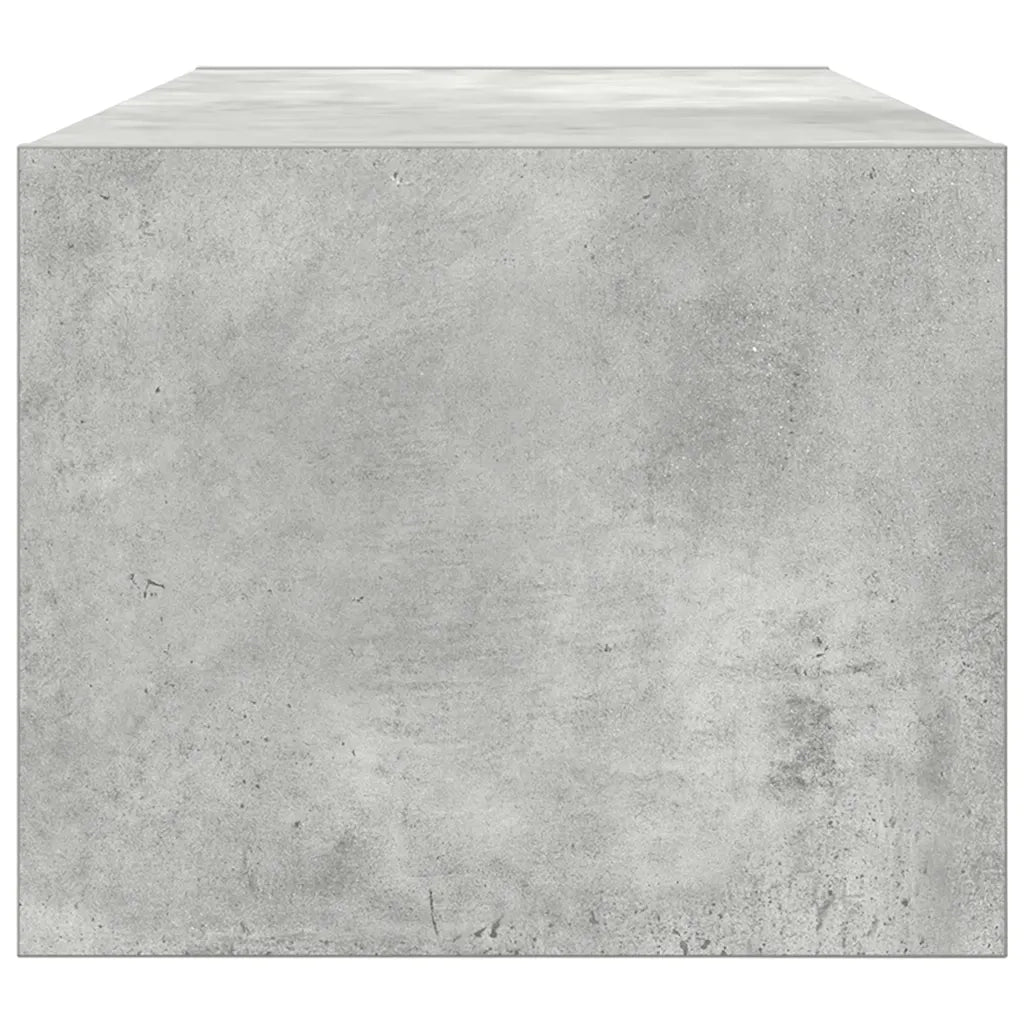 Mobili TV 2 pz Grigio Cemento 80x31x25,5cm in Legno Multistrato 861461