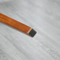 Set di 2 Sedie da Pranzo Stile Vintage Imbottite in Legno e Finta Pelle PU Nero e Marrone