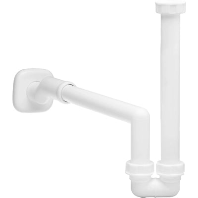 SIFONE ECCENTRICO PER BIDET- Bianco- LIRA- pezzi 1