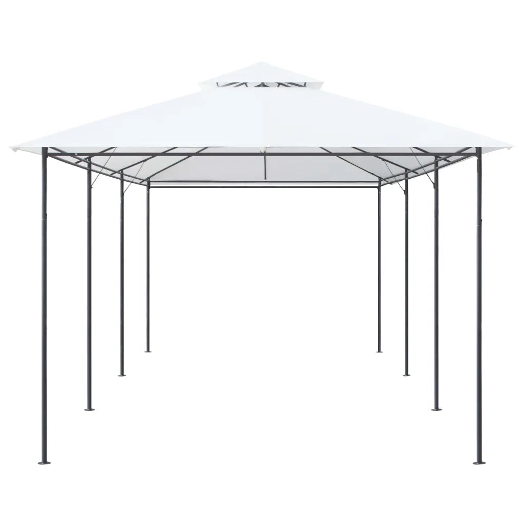 Gazebo 600x298x270 cm Bianco 180g/m² 310072