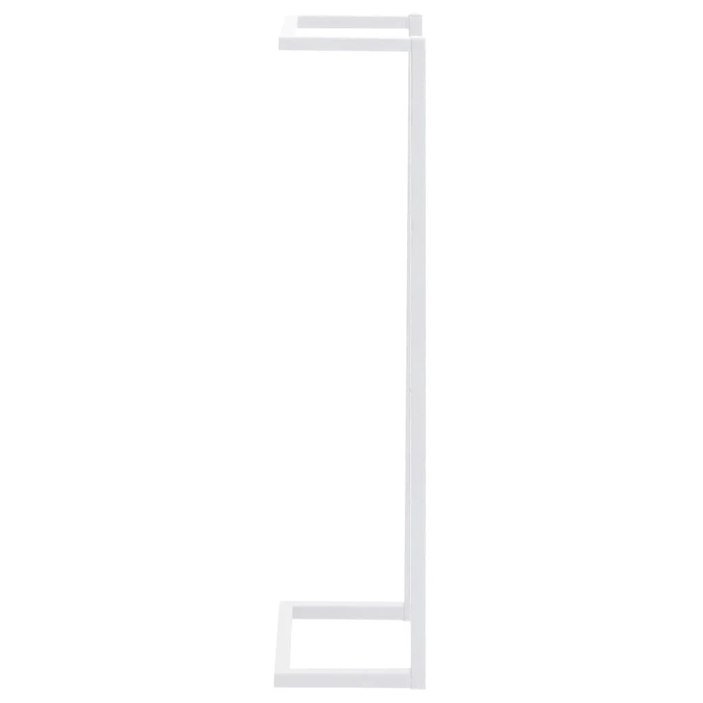 Portasciugamani universale da bagno 95 cm acciaio bianco 02_0001639