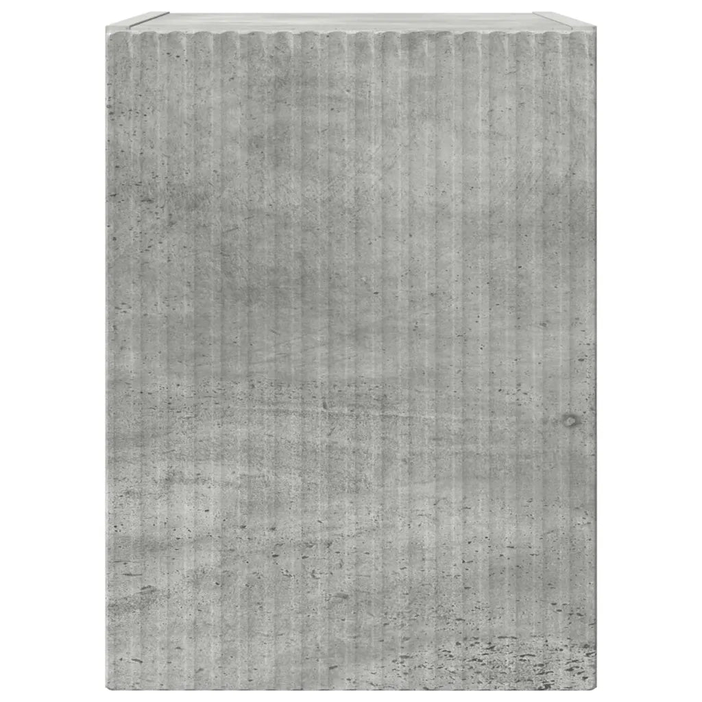 Mobile TV da parete 2 pz-Set di 2 Mobile TV a Muro-Credenza TV Calcestruzzo 30 x 31 x 40 cm