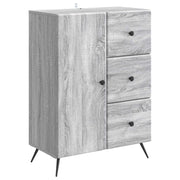 Credenza Grigio Sonoma 66 x 34,5 x 90 cm Legno ingegnerizzato