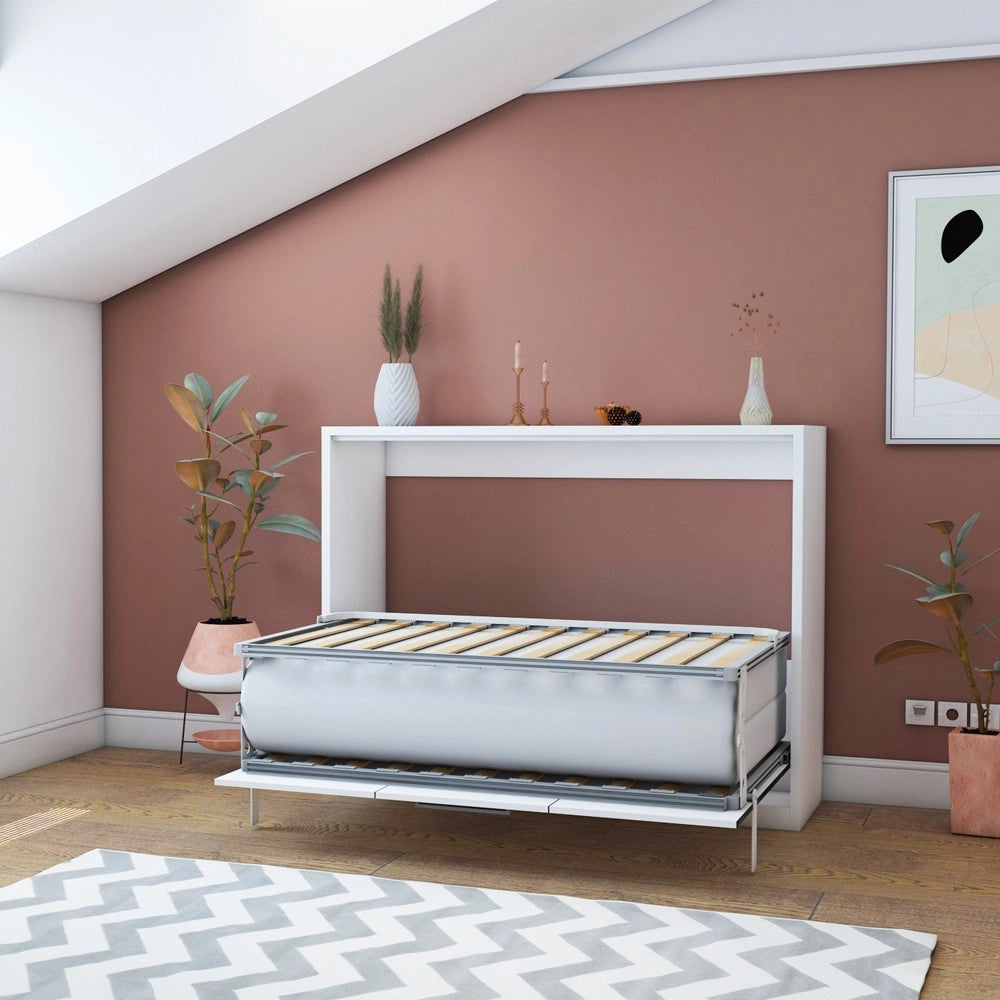 Letto matrimoniale a scomparsa Capsule colore bianco