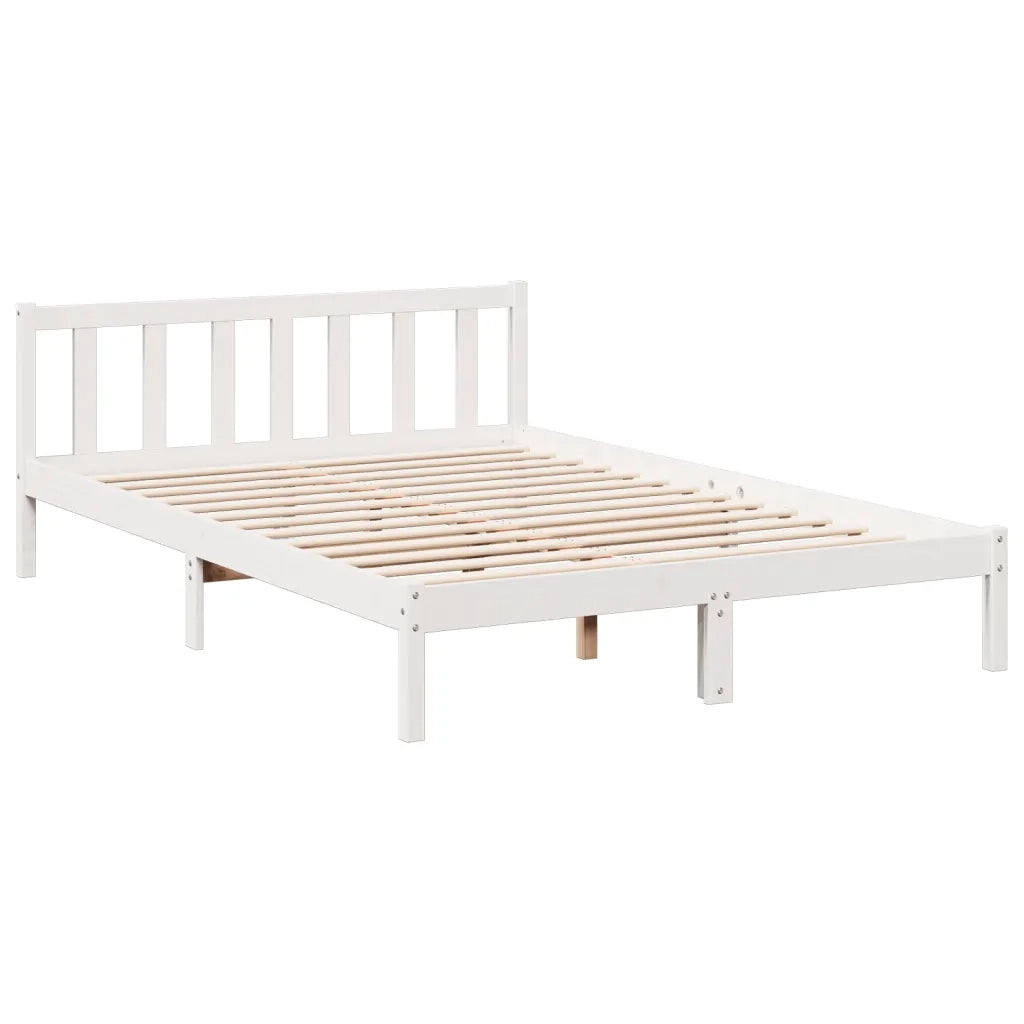 Letto Extra Lungo senza Materasso 160x210 cm in Legno di Pino
