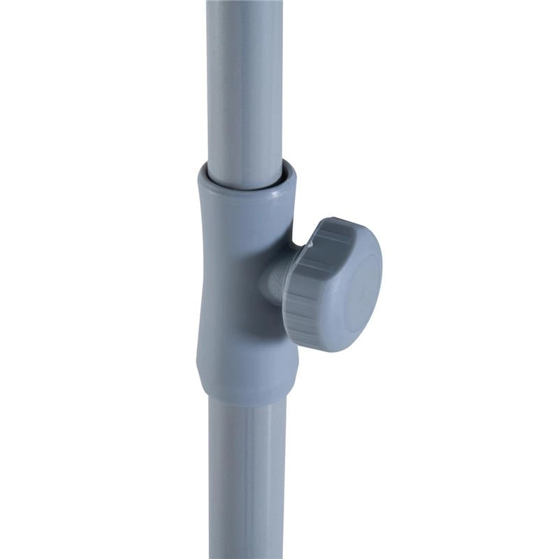 OMBRELLONE PORTATILE 220 CM CON TETTUCCIO INCLINABILE IN POLIESTERE VERDE SCURO