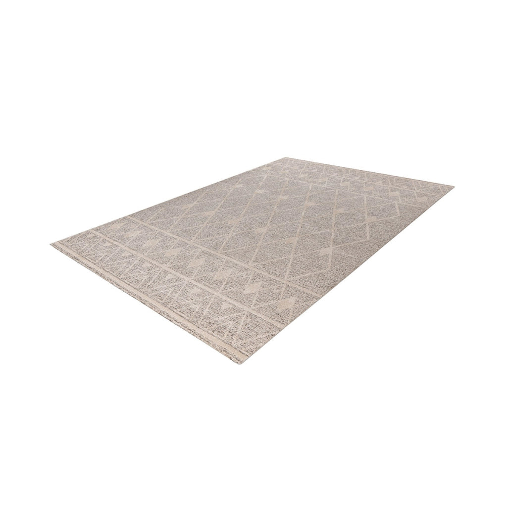 Tappeto moderno Rhombus 325 beige e marrone