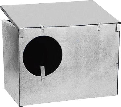 NIDO CHIUSO PER CONIGLI cm 43x25x35h