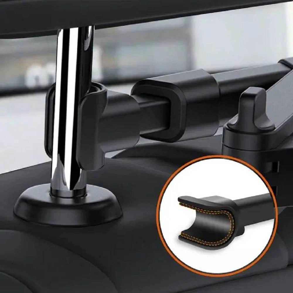 Trade Shop - Supporto Staffa Poggiatesta Sedile Posteriore Auto Per Smartphone Tablet Hd-2535 -
