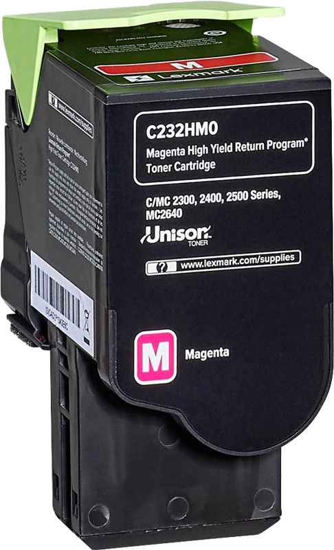 ORIGINAL Lexmark toner magenta C232HM0 C/MC2325/2425/2535 ~2300 Seiten
