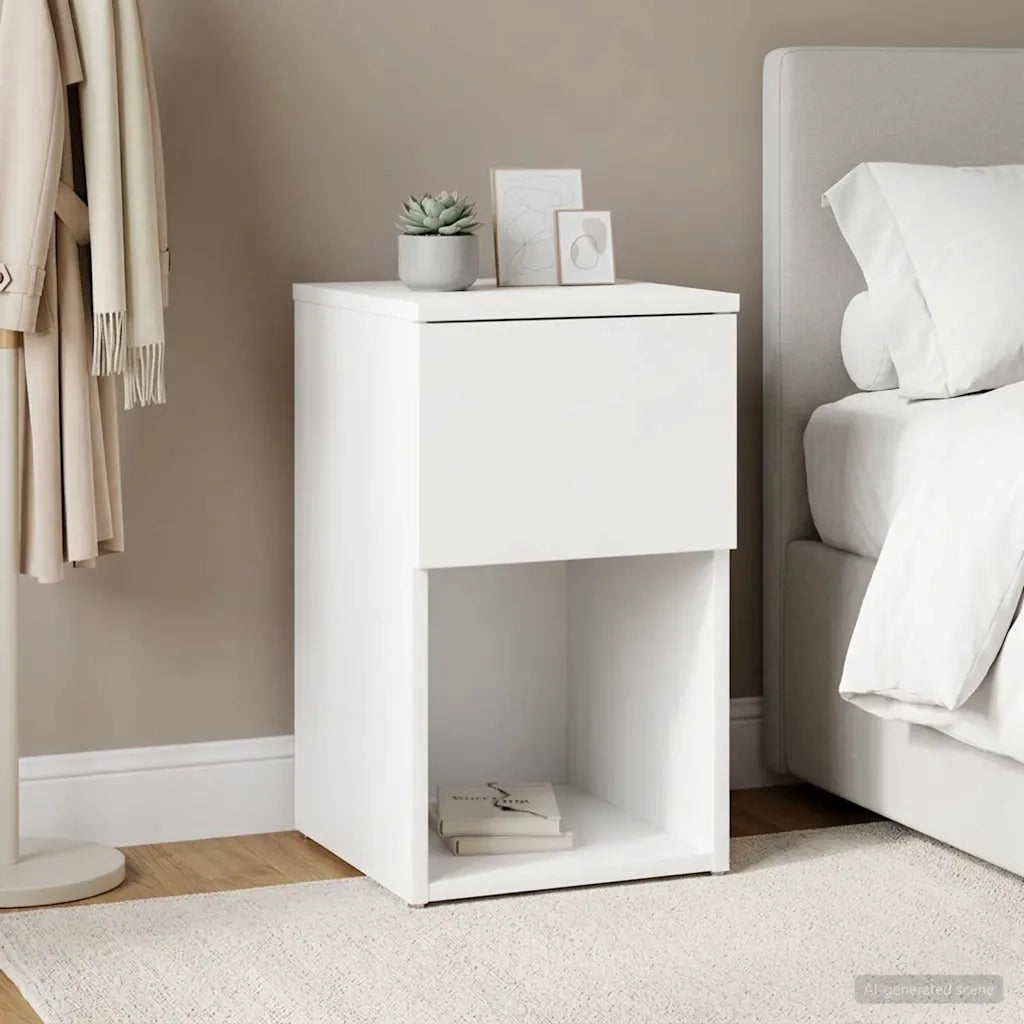 Armadietto per letto Bianco 29 x 31,5 x 49 cm CFW3210113
