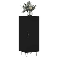Credenza Nero 34,5x34x90 cm in Legno Multistrato 828533