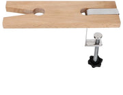 Strumento di fissaggio professionale per gioielleria - Bevande per banco di lavoro - Materiale duraturo in legno/ferro - Design solido - Indispensabile per la lavorazione di gioielli - Strumenti per gioiellieri