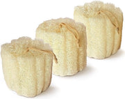 Scrubber Exfoliante per Bagno a Loofah Naturale (3-pack)