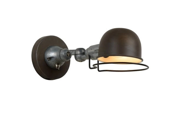 Applique Lucide Honore metallo bronzo E14 40W IP20 interno