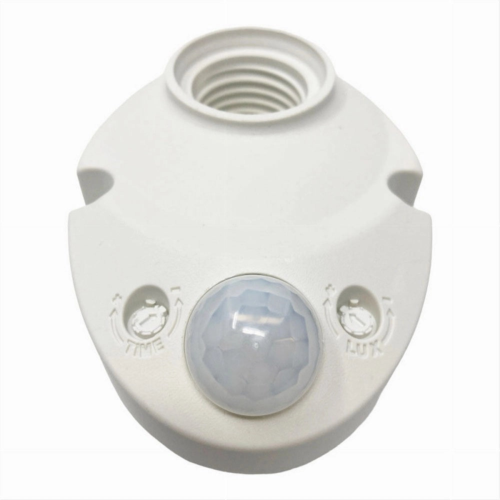Trade Shop - Sensore Di Movimento 360° Pir Infrarossi Rilevatore Per Lampadine 60w E27 Ycb1061 -