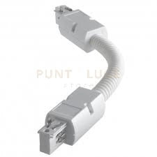 LED-TRACK-FLEX CONNESSIONE FLESSIBILE BIANCA PER BINARIO 37,8X4,2X3,4CM