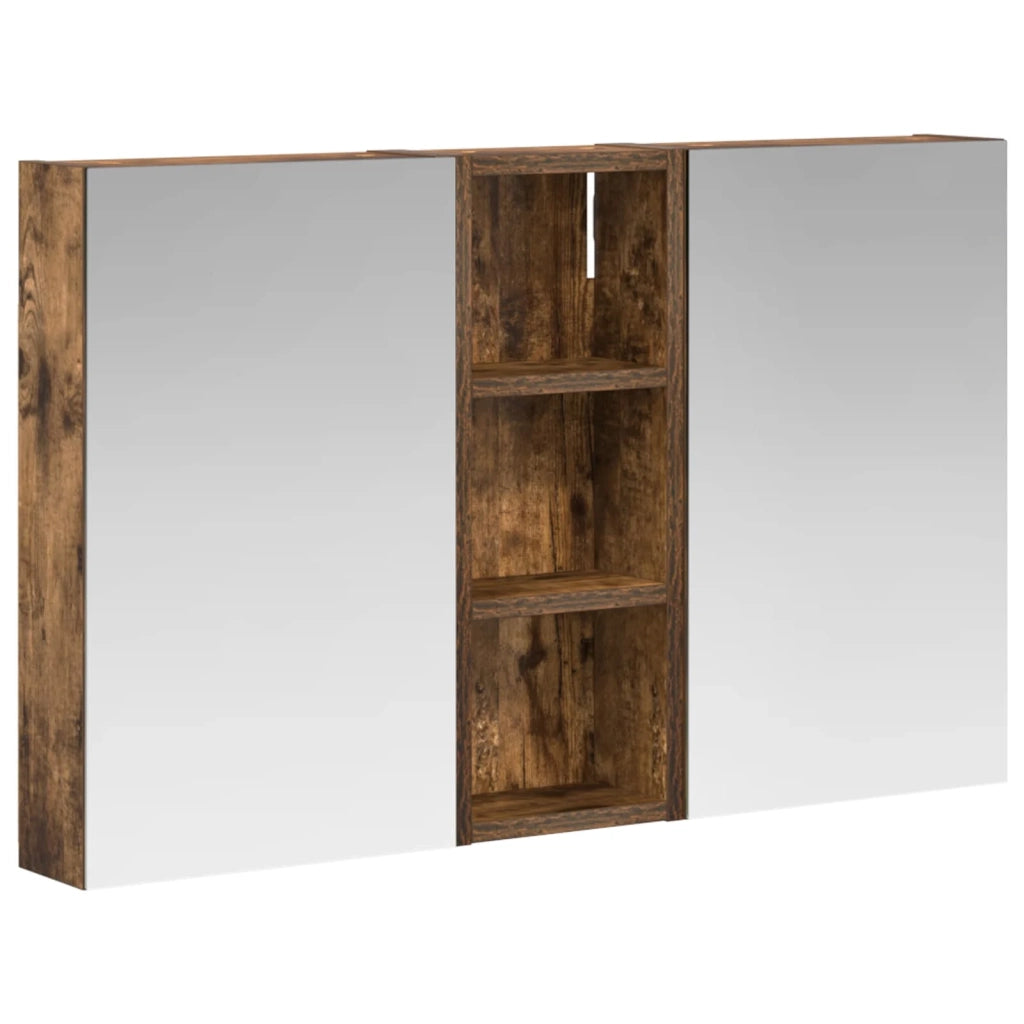 Set di Armadi da Bagno con lo scaffale 3 pcs 80 x 10,5 x 50 cm