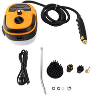 Aspiratore Portatile - 2500W - Alta Pressione - Pulitore con - Testine a Spazzola per - Mobili Cucina - Bagno Auto - Giallo