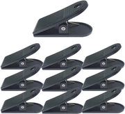 Clip di fissaggio per abbigliamento - Design antiscivolo - Perno di cartone da gioco - Materiale plastico - Pacchetto da 10 pezzi - Clip per abbigliamento