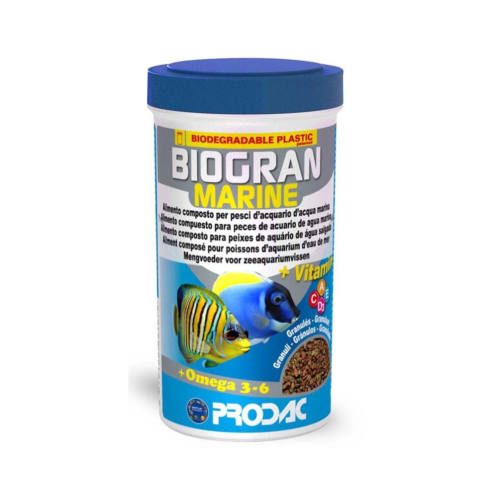 Prodac Biogran Marine 250ml/100gr - mangime in granuli per pesci d' acqua marina